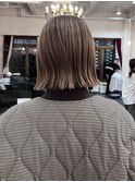 和歌山田辺 切りっぱなしボブ 外ハネボブ