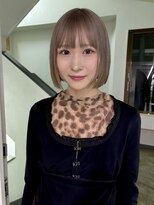 キルトプラスリム(Qilt+LIM)&nbsp;ペールベージュ×ボブ