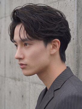 ソウル 福山駅前店(SOUL.) かき上げヘア 毛流れニュアンスパーマ カルマヘア 韓国風