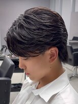 エルマーク 本山(L-MARK)&nbsp;マッシュヘア/フェザーパーマ/メンズヘア/men's