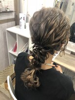 ヘアセット専門店 ナゴミ 渋谷店(nagomi)&nbsp;編みおろし/ヘアセット/ヘアメイク/三つ編み/編み込み