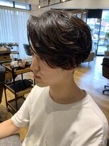 ウルム 蕨西口(ULUM)&nbsp;メンズ前下がりボブマッシュ(^^)