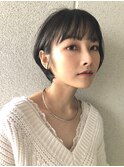 小顔甘辛ショートヘア