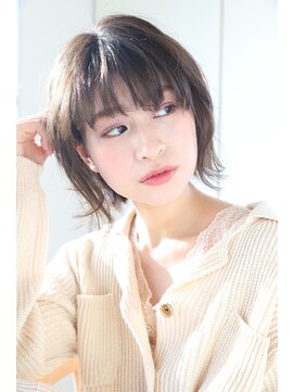 エクリフルール(equri fleur) イルミナカラー×大人外はねボブ