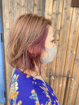 ベランダ(veranda) パツッとフワッとボブ