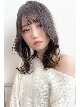 レーヴバイロンド 仙台(Reve by Lond) シルバーグレージュ　韓国風ミディアム