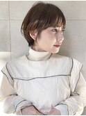 ショート ショートヘア ショートカット 丸み 表参道 青山
