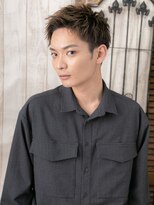 メンズヘア ビーセカンド 草加店(MENS HAIR B-2)&nbsp;ハイトーンカラー★アップバングショートK