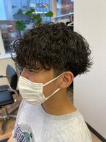 ウェイビーエフティフィフス 横浜西口(WAVEY ft.fifth)&nbsp;無造作パーマ波巻きパーマ波巻きスパイラルパーマツーブロック