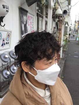 ブリキ(BLIK) ショートフワフワパーマ