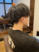 アイリーヘアデザイン(IRIE HAIR DESIGN)&nbsp;【IRIE HAIR赤坂】ツイストスパイラルパーマ×ツーブロック