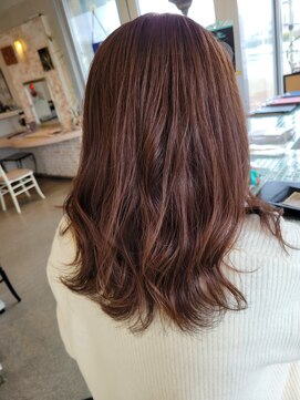 キティ(KITTY) ミディアム×オレンジベージュカラー