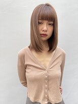 ロンド マーレ 天神大名店(Lond mare)&nbsp;韓国ヘア　ロングヘア　レイヤーカット　前髪カット　くびれ巻き