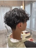 【mami】刈り上げマッシュ×波巻きパーマ