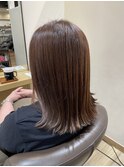大人切りっぱなしボブ