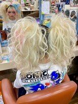 ヘアセットアップス(UP's)&nbsp;フワフワハイパー可愛い♪海外から盛り髪しに来てくれました(^^)