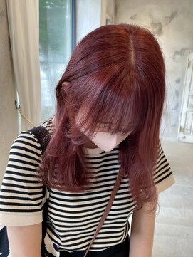 カムジーヘッド(COMEGHEAD) チェリーレッド