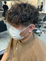 ニアウ 太田店(Niau)&nbsp;ツイストスパイラルパーママッシュメンズパーマ波巻きパーマ