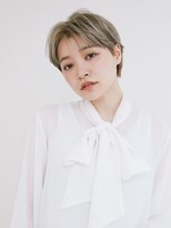 オンク 新宿(onk)&nbsp;黒髪/グレーベージュ/レイヤーロング/前髪パーマ[新宿駅]