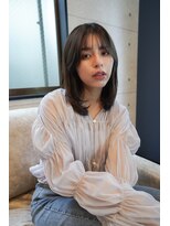 アンジェリカラボ 梅田店(ANGELICA LABO)&nbsp;さらっとストレートなミディアムスタイル【後藤】