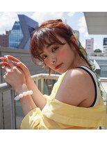 ロルド(Rold)&nbsp;抜け感くせ毛風センターパートウェットヘア大宮宮原20代30代40代