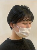 20代30代大人ハンサムショートボブ