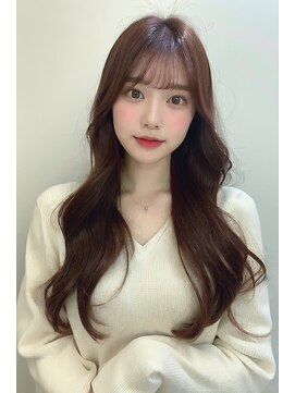 コア 梅田(Core) 髪質改善 艶髪 愛され 韓国風 前髪カット 小顔　梅田