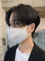 韓国センターパートウルフカットカルマパーマニュアンスパーマ