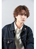 【難波/心斎橋】緩め波巻き/センターパートウルフ/20代