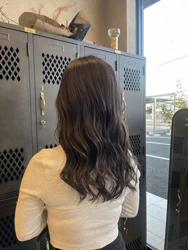 アチーブリス(achieve Liss) 大人かわいいハイライトカラー マロンベージュミディ