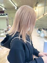 ヲタク(wotaku.)&nbsp;ミルクティーベージュハイトーンカラーケアブリーチダブルカラー