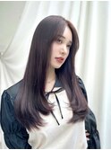 大人可愛い透明感うる艶レイヤーカットくびれロングレイヤー