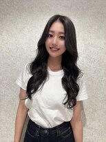 シャトン(chaton)&nbsp;韓国風ロング/グレージュ/