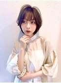 小顔ショートボブ