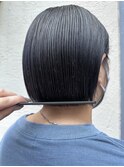 切りっぱなしボブ 担当-木村優伽