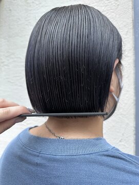 ジィップクリニカ(Zip clinica) 切りっぱなしボブ 担当-木村優伽