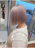 切りっぱなし　x　パールベージュ