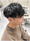 波巻きスパイラルパーマ