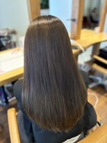 リード バイ ラグーン(LEAD by LAGOON)&nbsp;ブリーチなしワンカラーオリーブグレージュ