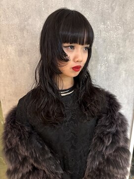 ロッソ 西荻窪(ROSSO) 姫カットロングのレイヤーパーマ