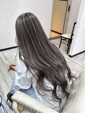 ベルヘアーデザイン 堺東(Belle hair Design) コントラストハイライト/レイヤーカット/ハイライト/外国人風