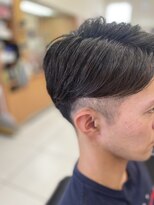 サロン ド ジュン 伊勢崎店&nbsp;ツーブロック×七三スタイル