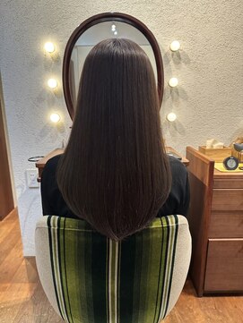 エルサフィロ キタハマ(el zafiro kitahama) 20×30×40代×透明感×髪質改善×抗酸化×ベージュブラウン