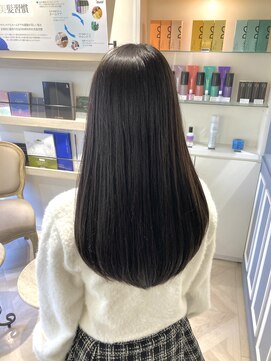 シェノン 赤羽店(CHAINON) 髪質改善ストレートパーマサラツヤロングヘア