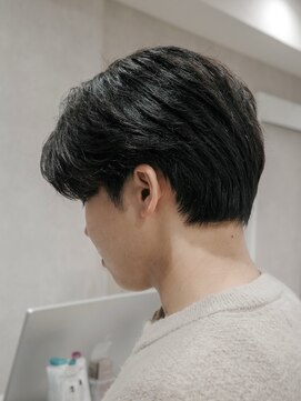 毛流れセンターパートスタイル/20代30代［仙台］