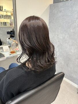 ナチュラルブラウンカラー