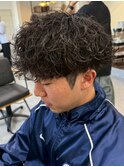 宇都宮メンズカットメンズパーマ波巻きスパイラルパーマツイスパ