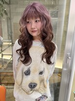 ローエ バイ デコ(Rohe by DECO)&nbsp;【kira】ピンクラベンダー/ルーツデザイン/２ブリーチ～