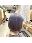 透明感ボブ x 内巻きシルエット