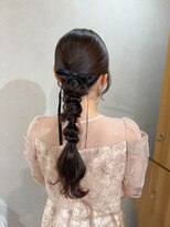 ハイヴィー(Hivi) 編み下ろしヘア